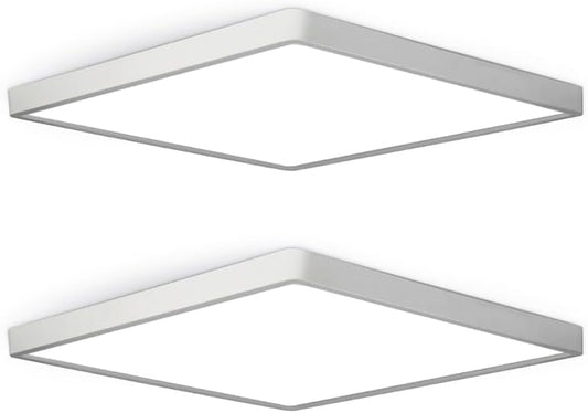 2 Pack Modern 18W LED Ceiling Light - 9-Inch, Daylight White, Energy Efficient, Easy Install for Home & Office
