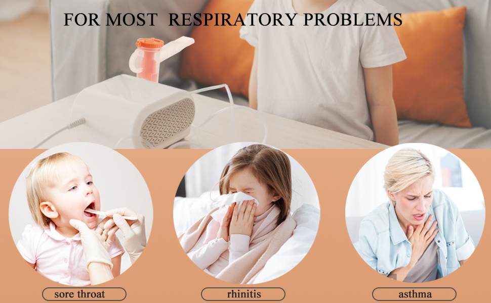 Nebulizer Machine for Personal Use - Portable Compressor with Tubing Kits