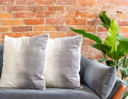 Refinery29 | Ombré Collection | Luxury Decorative Textured Throw Pillows, Ultra Soft with Stylish Modern Chic Design for Home Décor (Pillow, Grey)