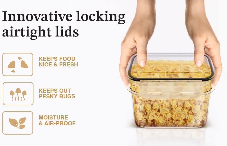 36-Piece BPA-Free Food Storage Set with Airtight Lids & Durable Design