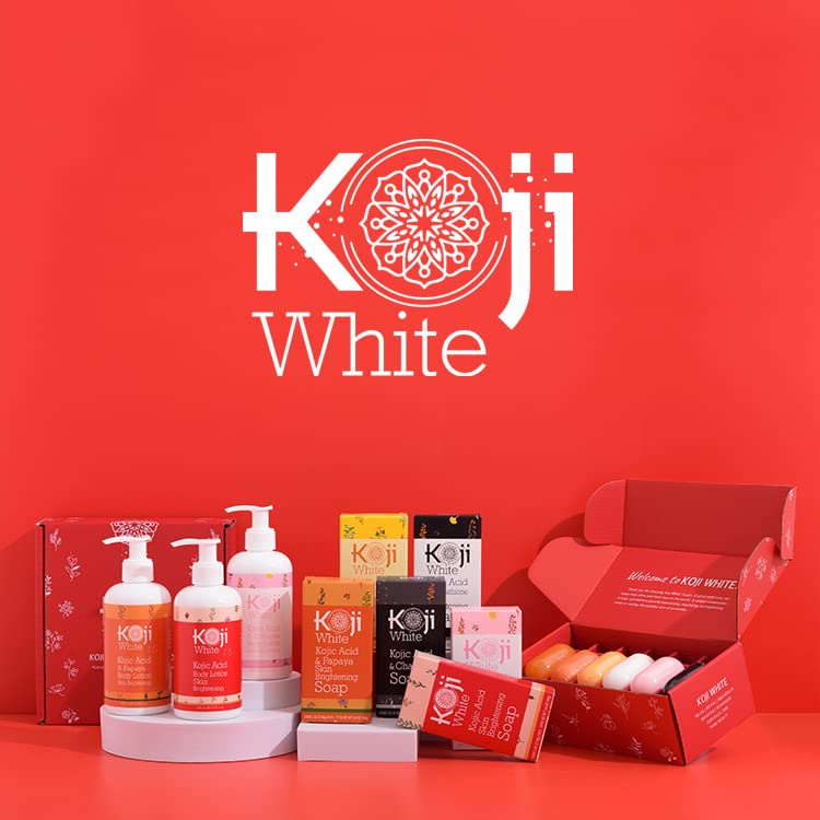 2pk 2.82 oz Kojic Acid & Glutathione Skin Brightening Body/Face Bar Soap