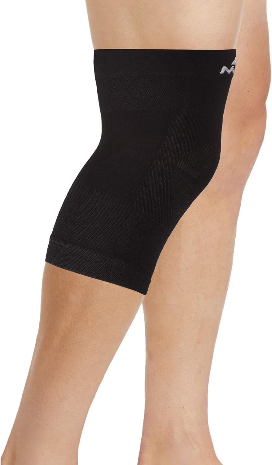 20-30mmHg Compression Knee Sleeve for Men and Women, Joint Pain Relief, Black, Medium
