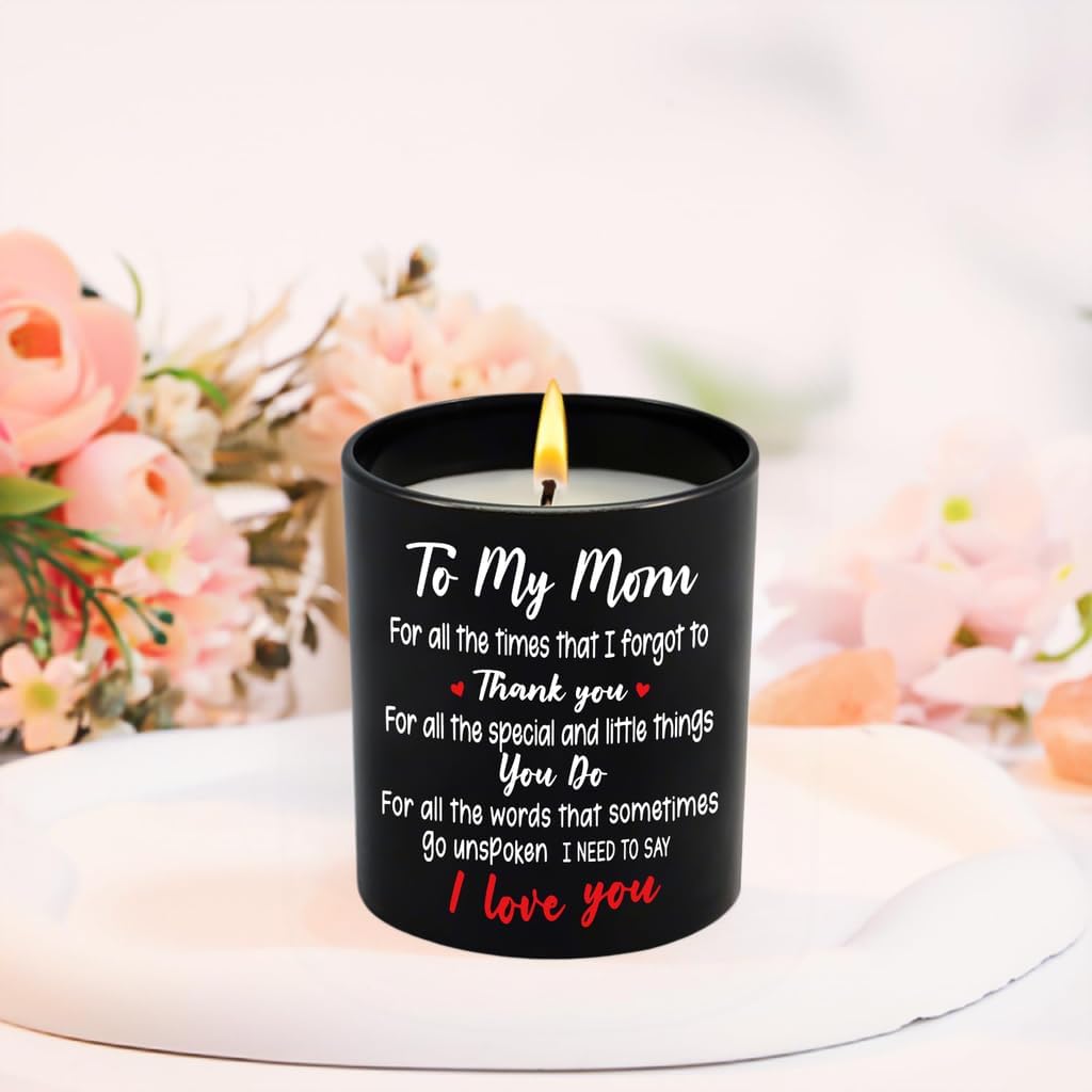 10oz Vanilla Lavender Aromatherapy Candle for Mom - Perfect Gift for Mother's Day, Birthdays, & Holidays