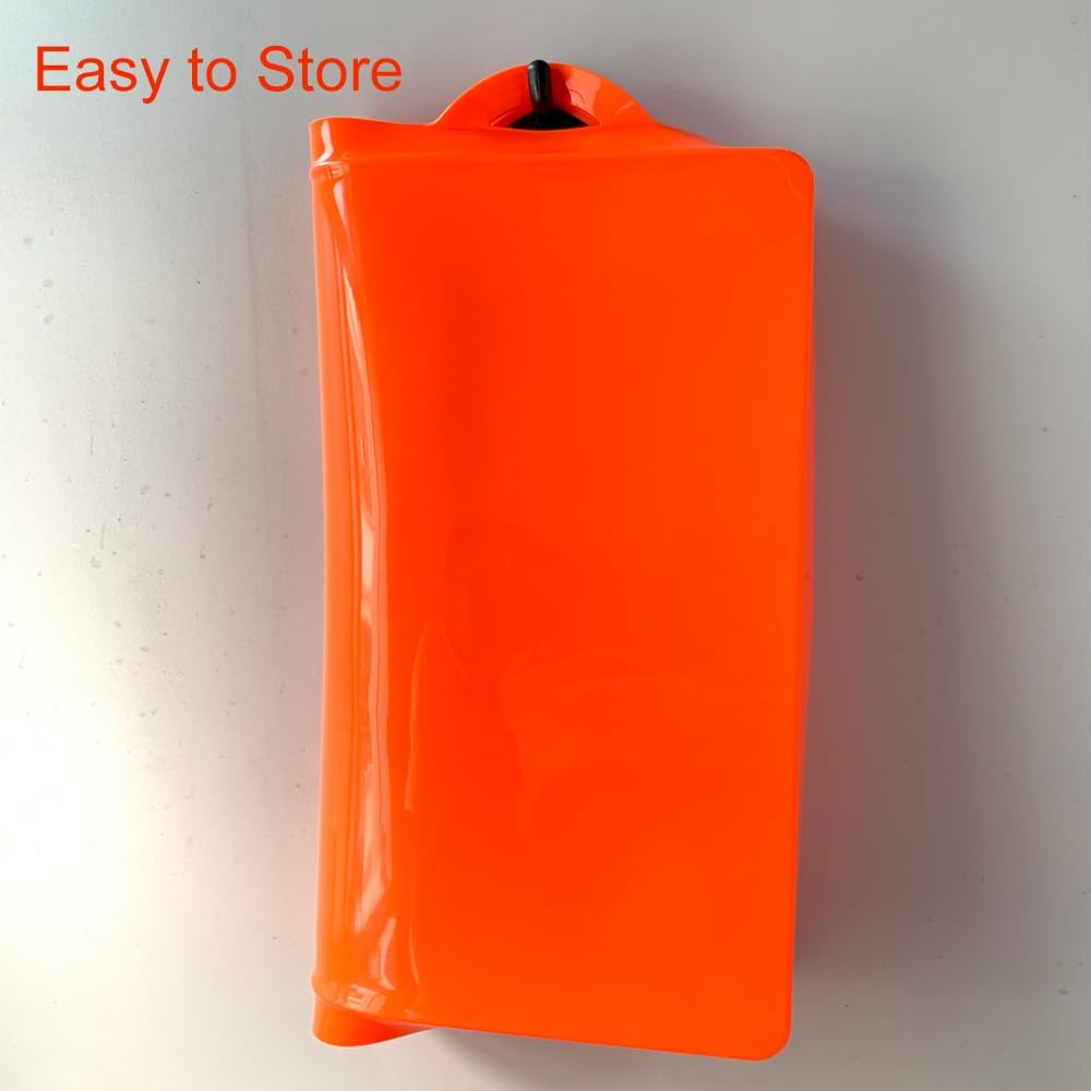 Silicone Griddle Mat for Blackstone Grills, 36-Inch, Orange - Heavy Duty & Non-Stick