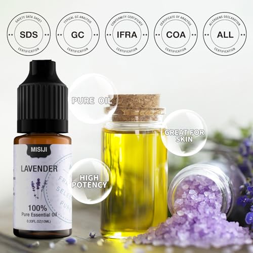 Essential Oils Set 10 Scents - Natural Aromatherapy Oils for Home & Crafting 160ml Total