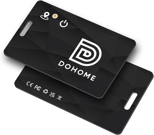 Wallet Tracker Card for iOS, IP68 Waterproof, Rechargeable, Key & Item Finder