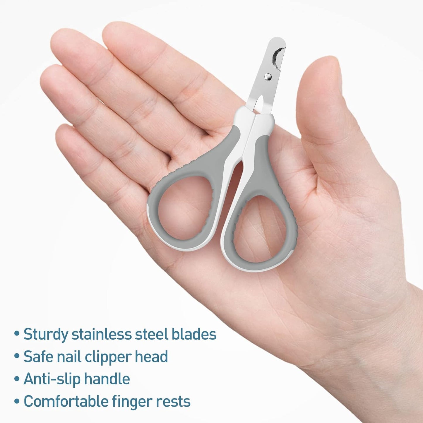 High-Quality Cat Nail Clipper - Ergonomic & Safe, Ideal for Kittens, Puppies, Birds, and Small Animals