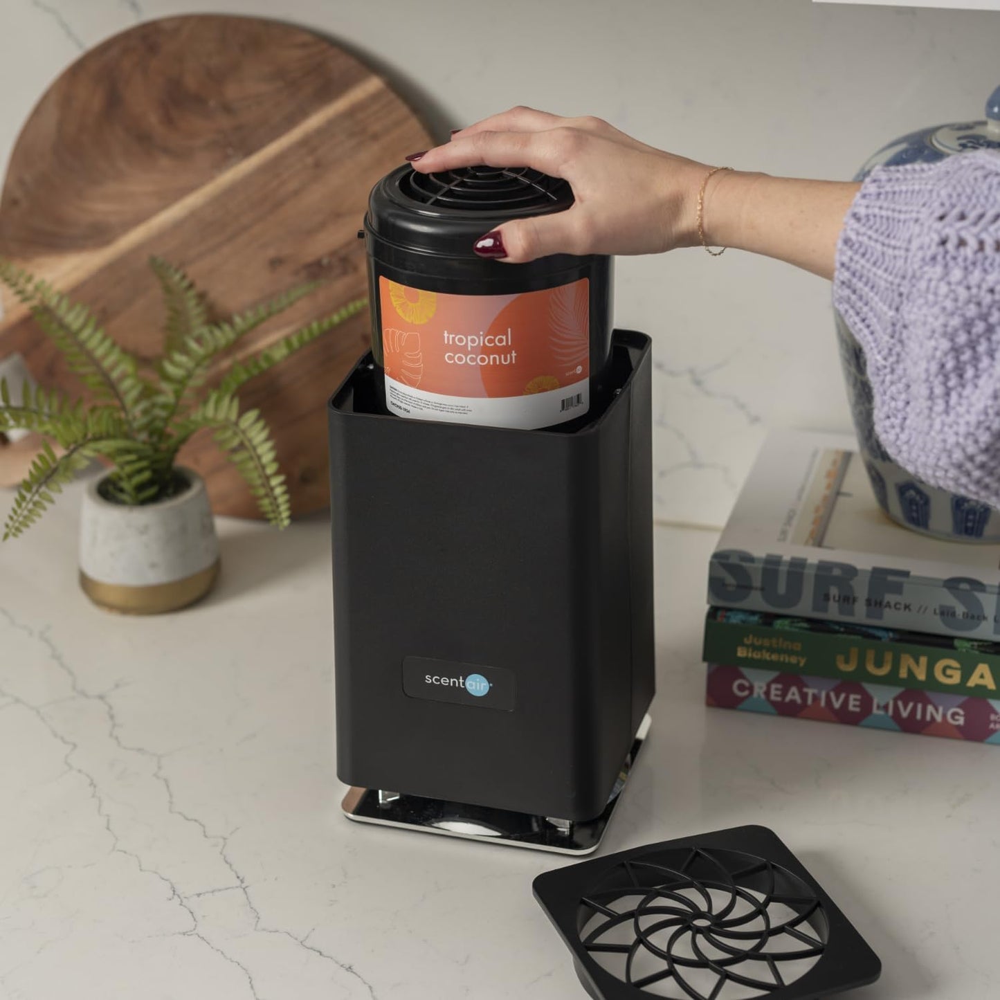 ScentAir Whisper Home - Smart Fragrance Diffuser, Works with Alexa & Google, Scent Up to 800 Sq. Ft