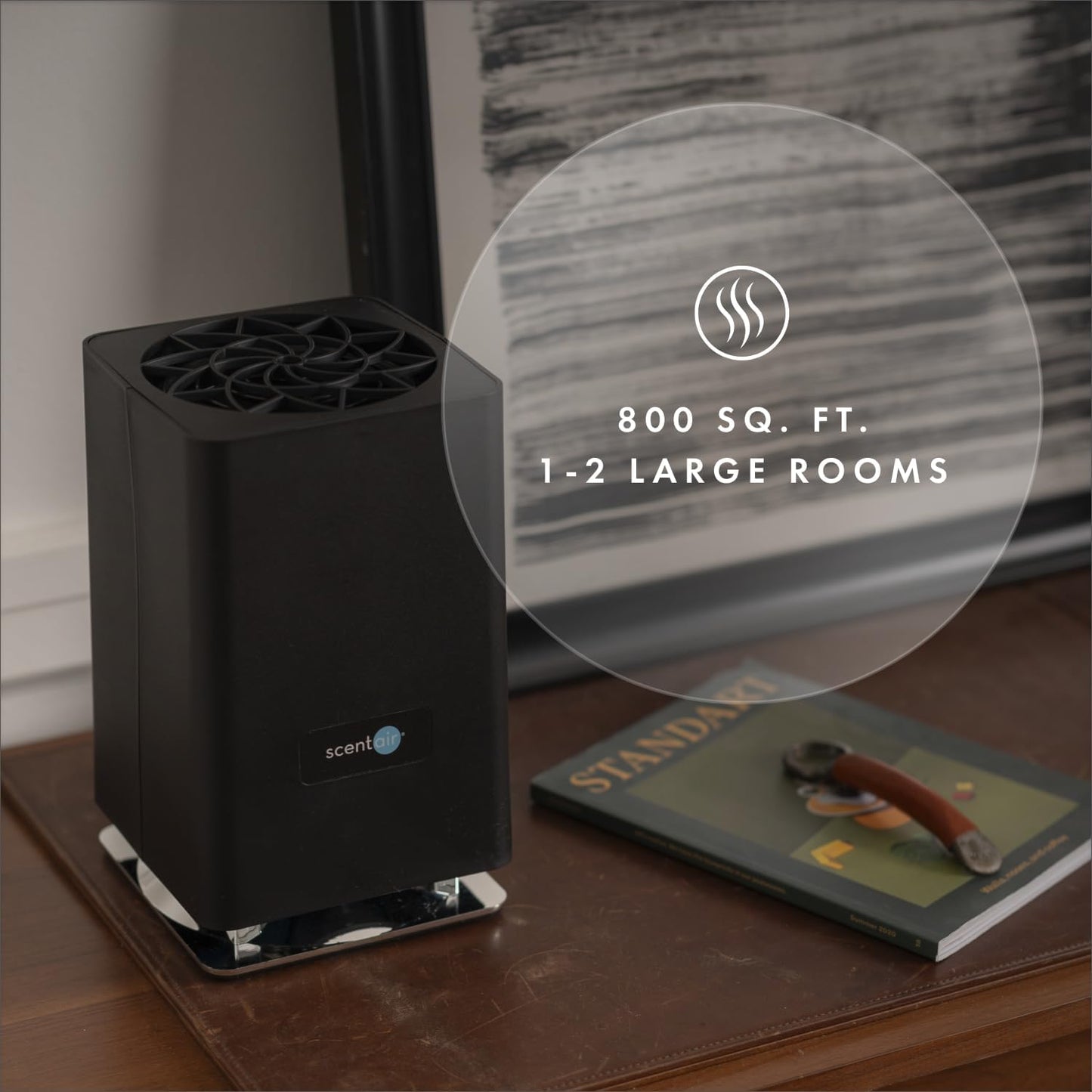 ScentAir Whisper Home - Smart Fragrance Diffuser, Works with Alexa & Google, Scent Up to 800 Sq. Ft