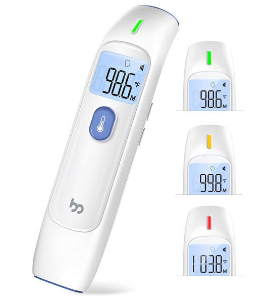 No-Touch Forehead Thermometer: Reliable & Fast Temperature Readings for Babies, Kids, & Adults