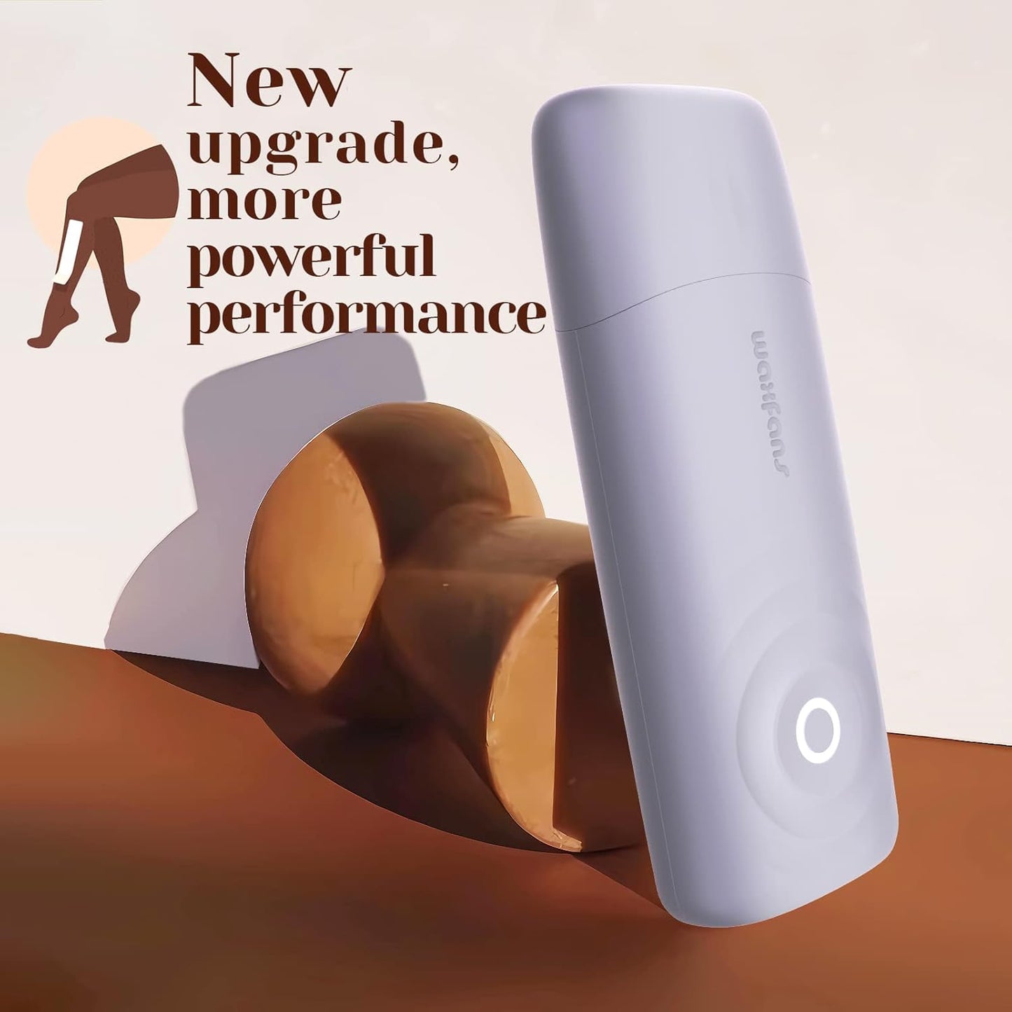 Smart Roll-On Wax Warmer Kit with Honey Wax for All Skin Types - Easy Hair Removal at Home