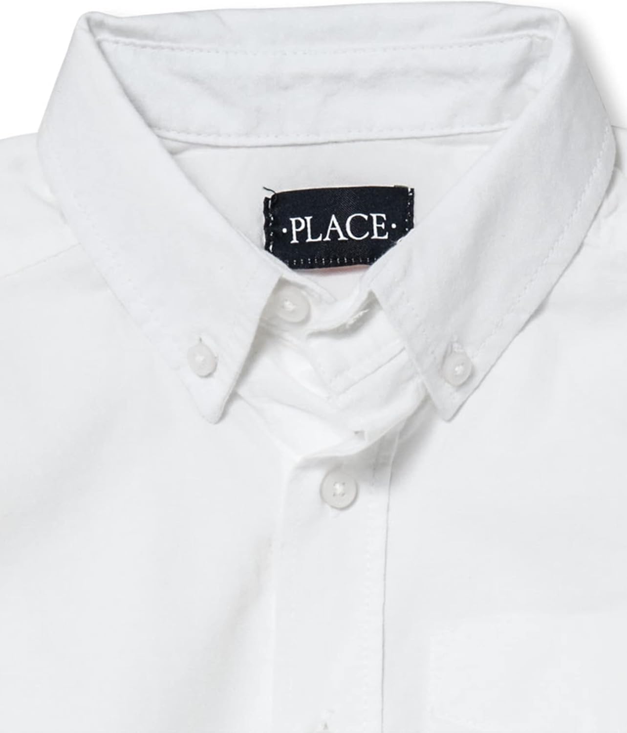 Boys Long Sleeve Oxford Button-Down Shirt – 100% Cotton, Point Collar, Chest Pocket, Machine Washable School & Dress Top