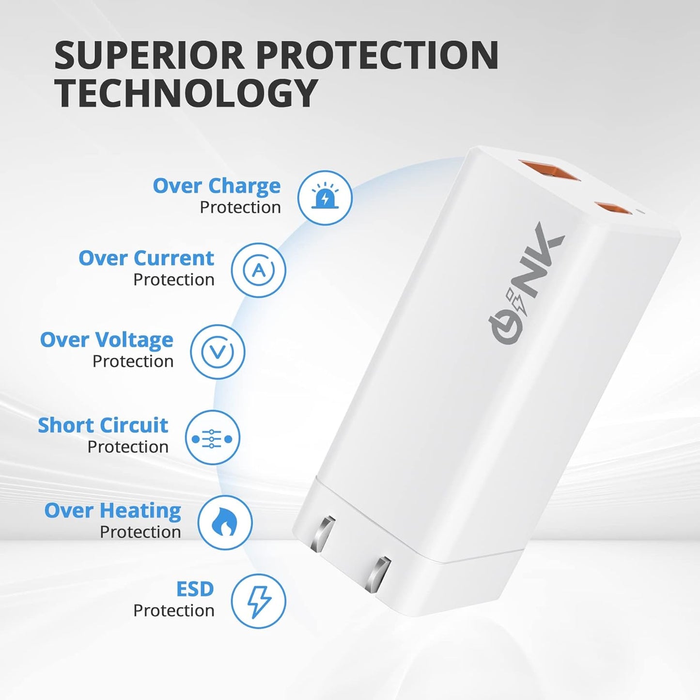 Maximize Your Charging with 65W USB C GaN Charger – Universal, Compact & Fast