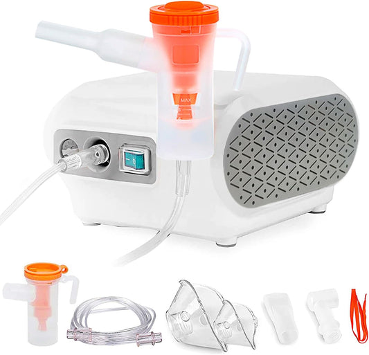 Nebulizer Machine for Personal Use - Portable Compressor with Tubing Kits