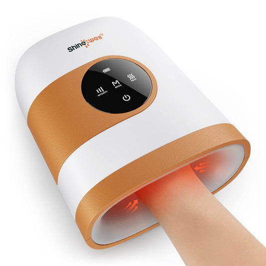 Rechargeable Hand Massager with Heat & Compression - Perfect for Arthritis Relief, Carpal Tunnel, Valentine's Day & Birthday Gifts