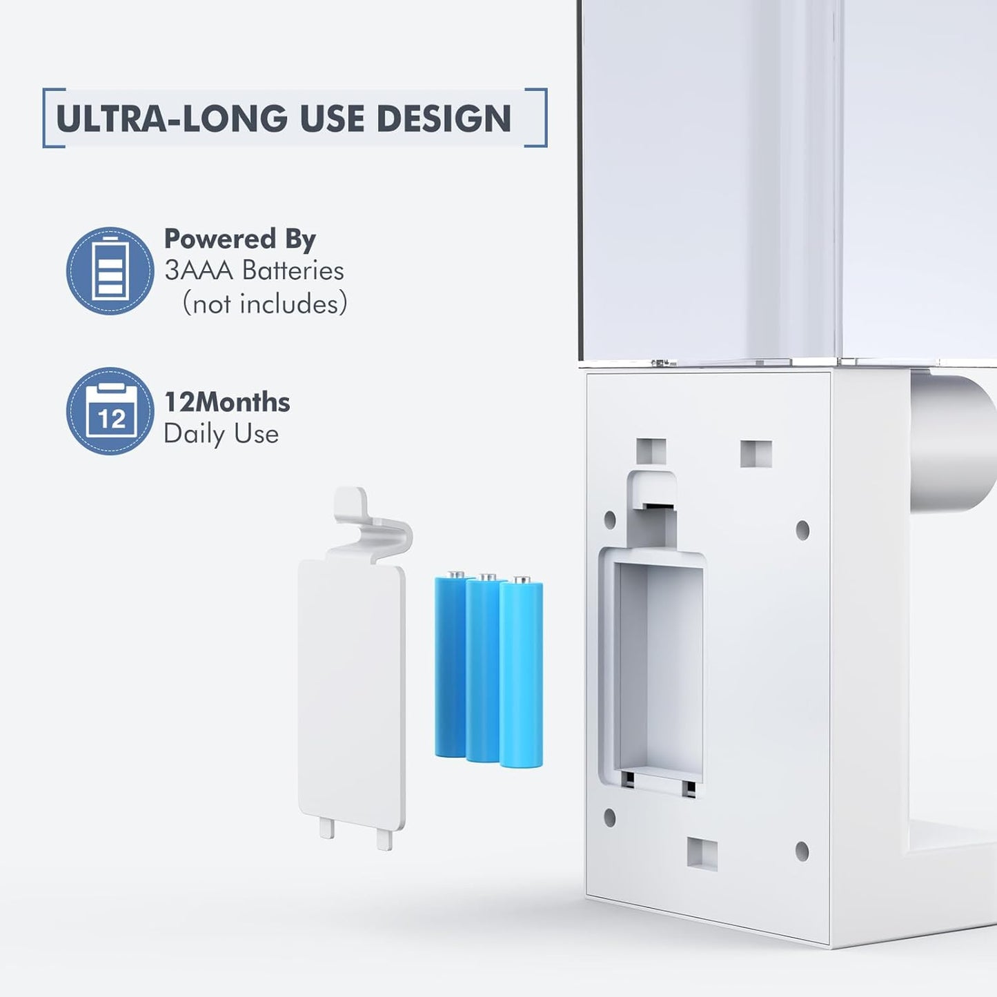Enhance Your Oral Hygiene with an Automatic Mouthwash Dispenser, 24.6 fl oz Capacity