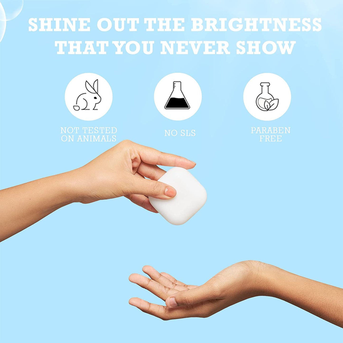2pk 2.82 oz Kojic Acid & Glutathione Skin Brightening Body/Face Bar Soap