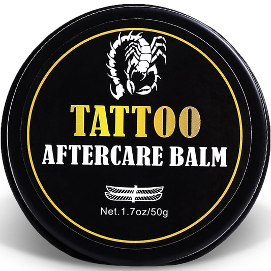Ultimate Tattoo Aftercare Balm - Natural, Hypoallergenic, 17oz for Vibrant Tattoos