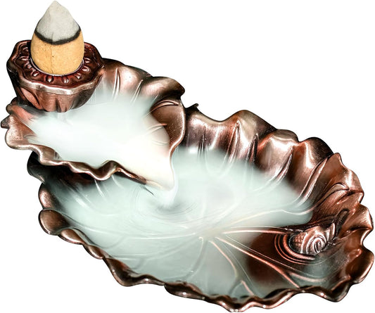 Fish Incense Waterfall Burner for Home Yoga & Meditation – Enhance Your Ambiance