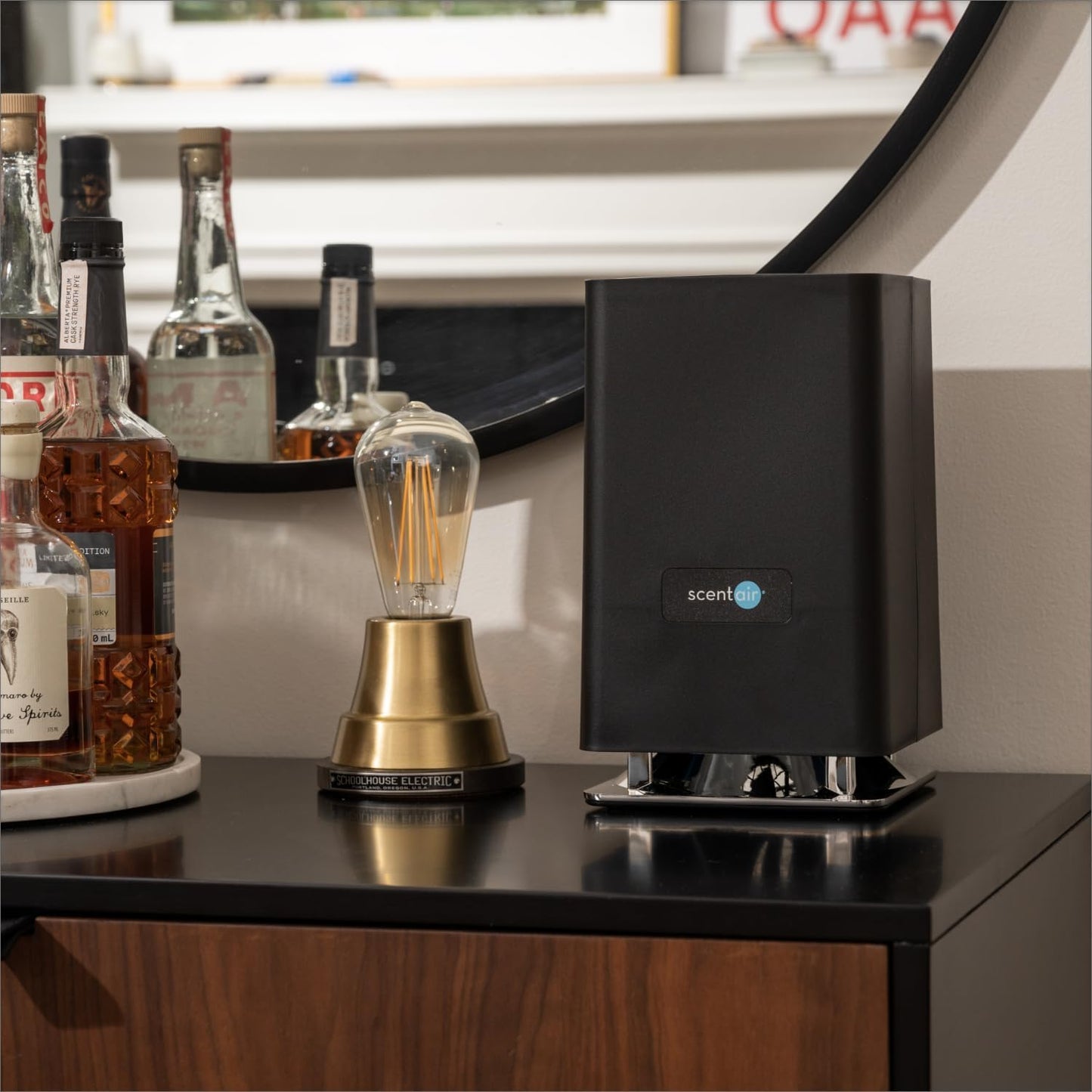 ScentAir Whisper Home - Smart Fragrance Diffuser, Works with Alexa & Google, Scent Up to 800 Sq. Ft
