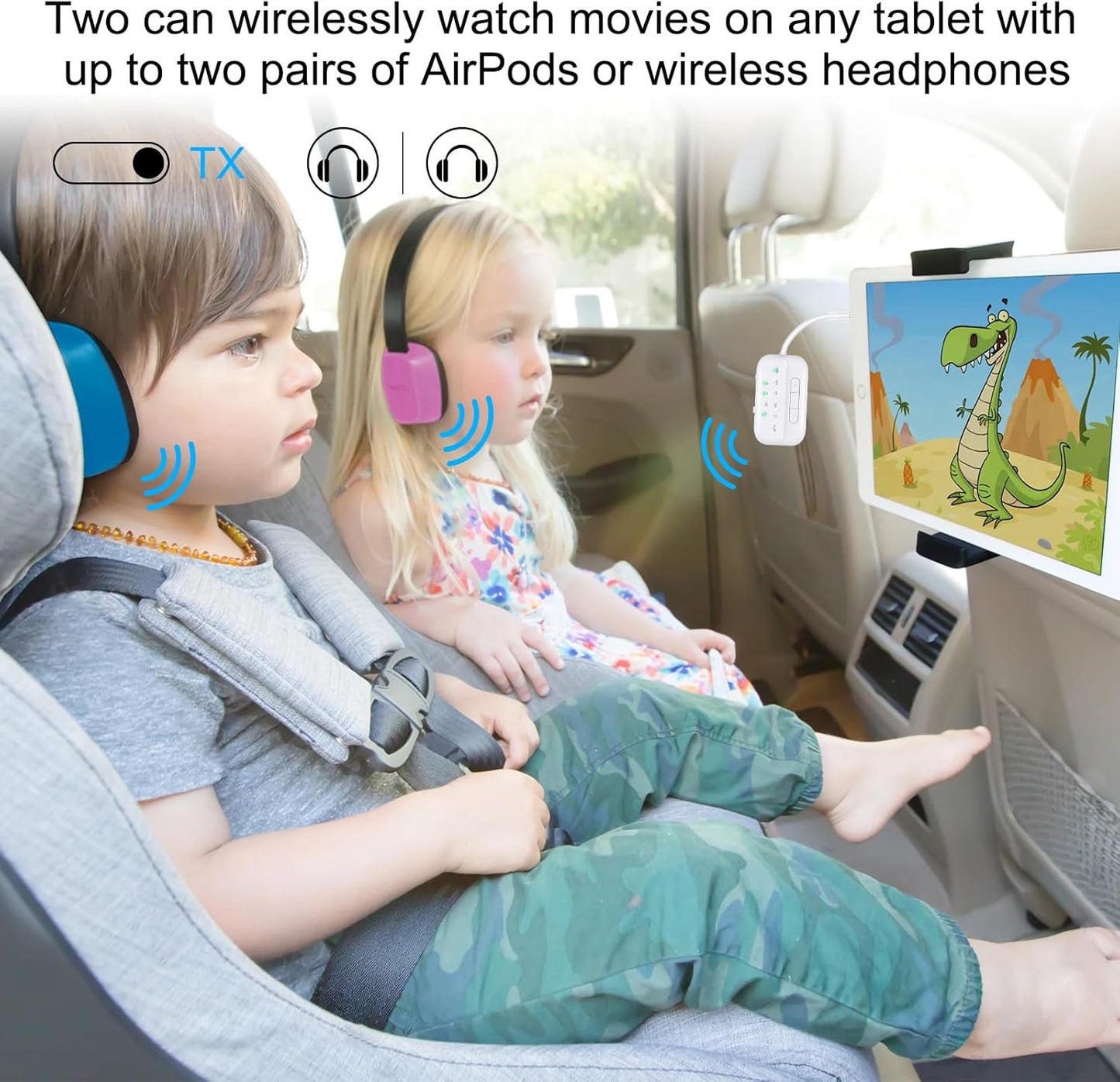 Discover Seamless Audio Streaming with Bluetooth V5.4 Transmitter Receiver for TV, PC, Gym & More