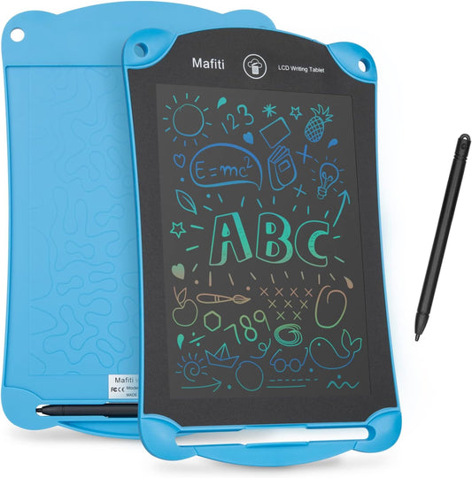 Colorful 8.5 Inch LCD Writing Tablet for Kids - Electronic Doodle Drawing Board, Blue