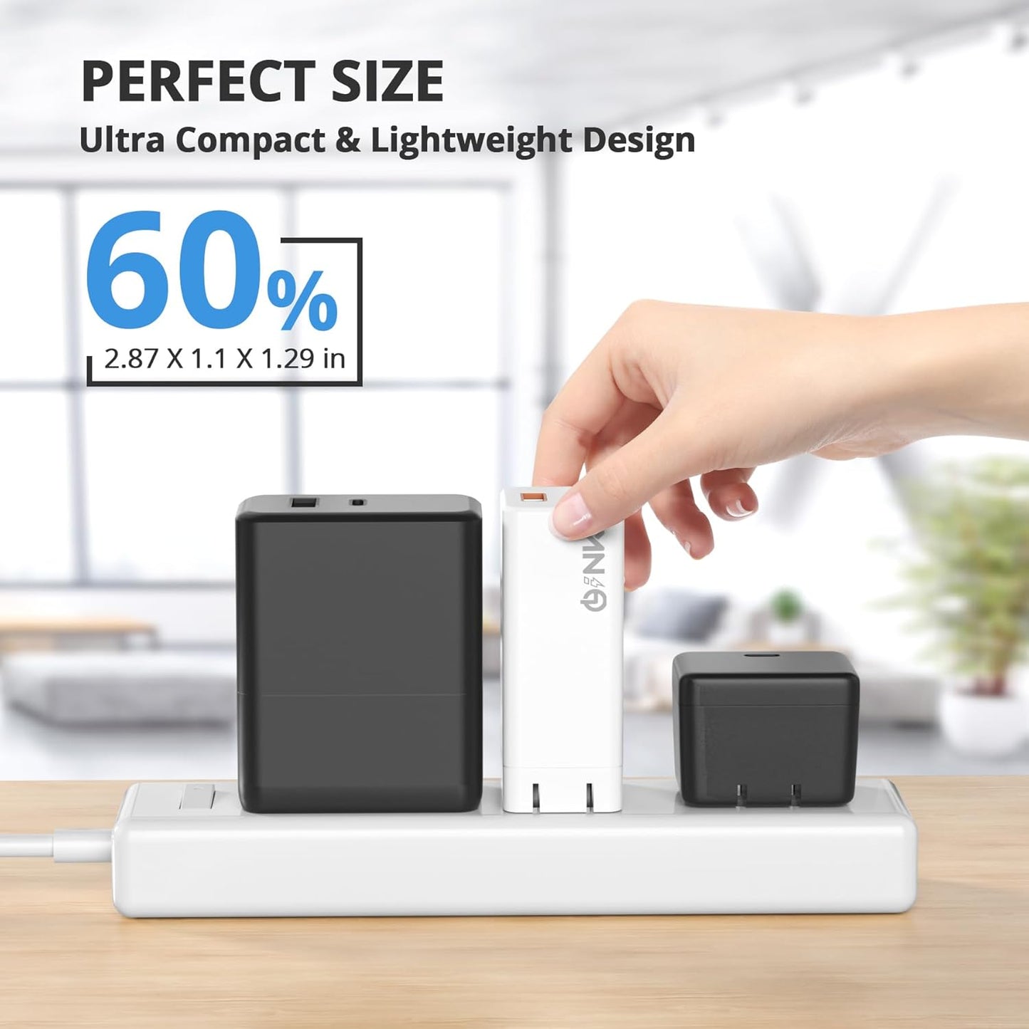 Maximize Your Charging with 65W USB C GaN Charger – Universal, Compact & Fast