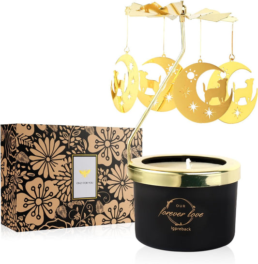 Unique Rotatable Scented Candle Gift Set for Special Occasions