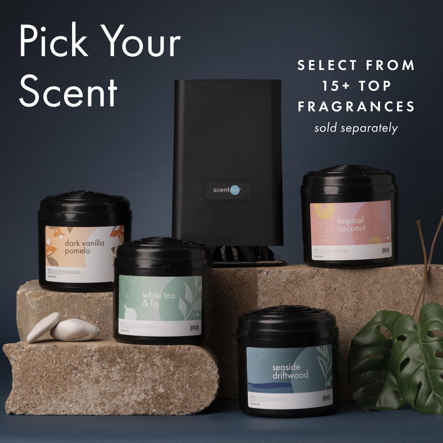 ScentAir Whisper Home - Smart Fragrance Diffuser, Works with Alexa & Google, Scent Up to 800 Sq. Ft
