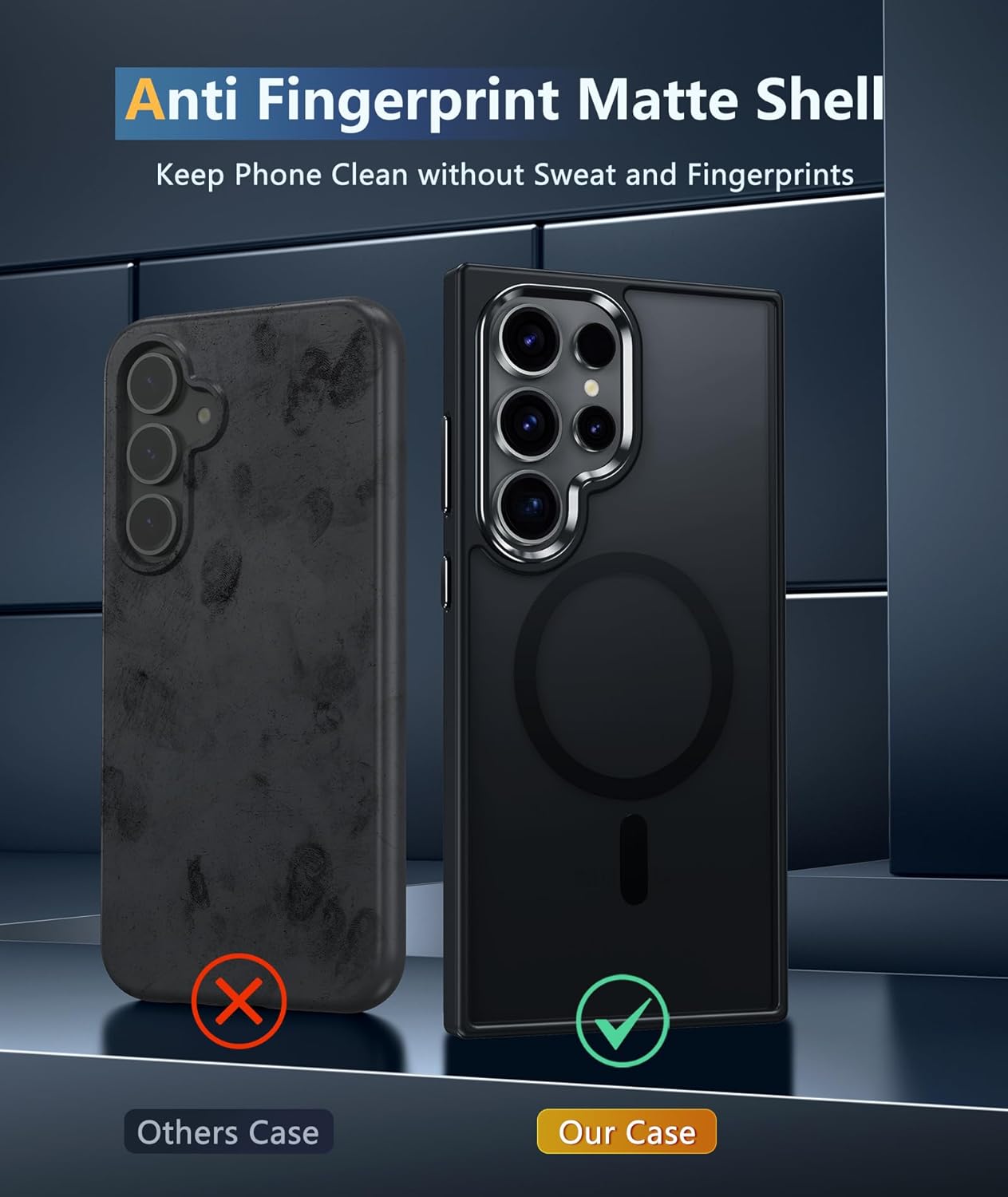 Samsung Galaxy S24 Ultra Case: Slim, Shockproof & Magnetic with Enhanced Protection