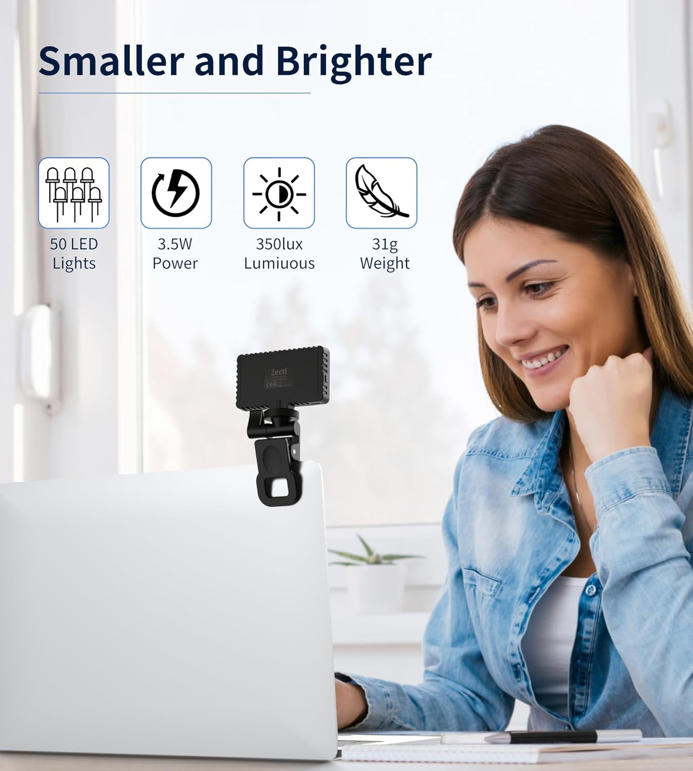 Boost Your Selfie Game with a 50 LED Phone Light for iPhones, Cameras, & More