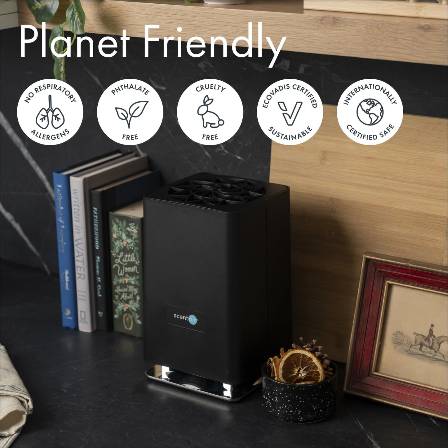 ScentAir Whisper Home - Smart Fragrance Diffuser, Works with Alexa & Google, Scent Up to 800 Sq. Ft