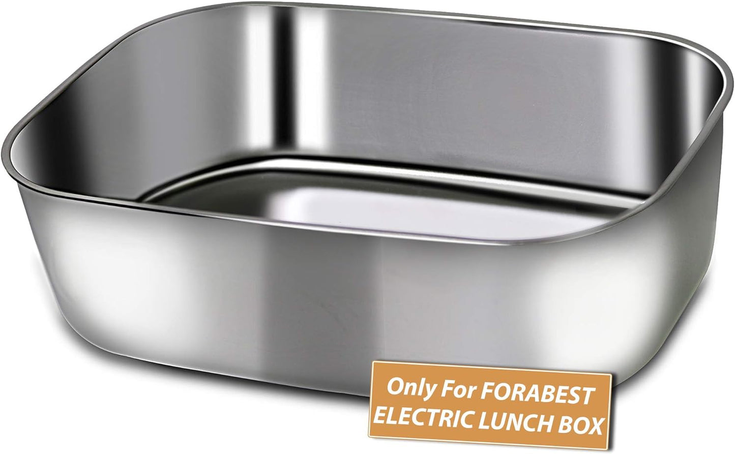 Stainless Steel Inner Container for Electric Lunch Boxes, 1.5L - Durable, Dishwasher Safe & Eco-Friendly