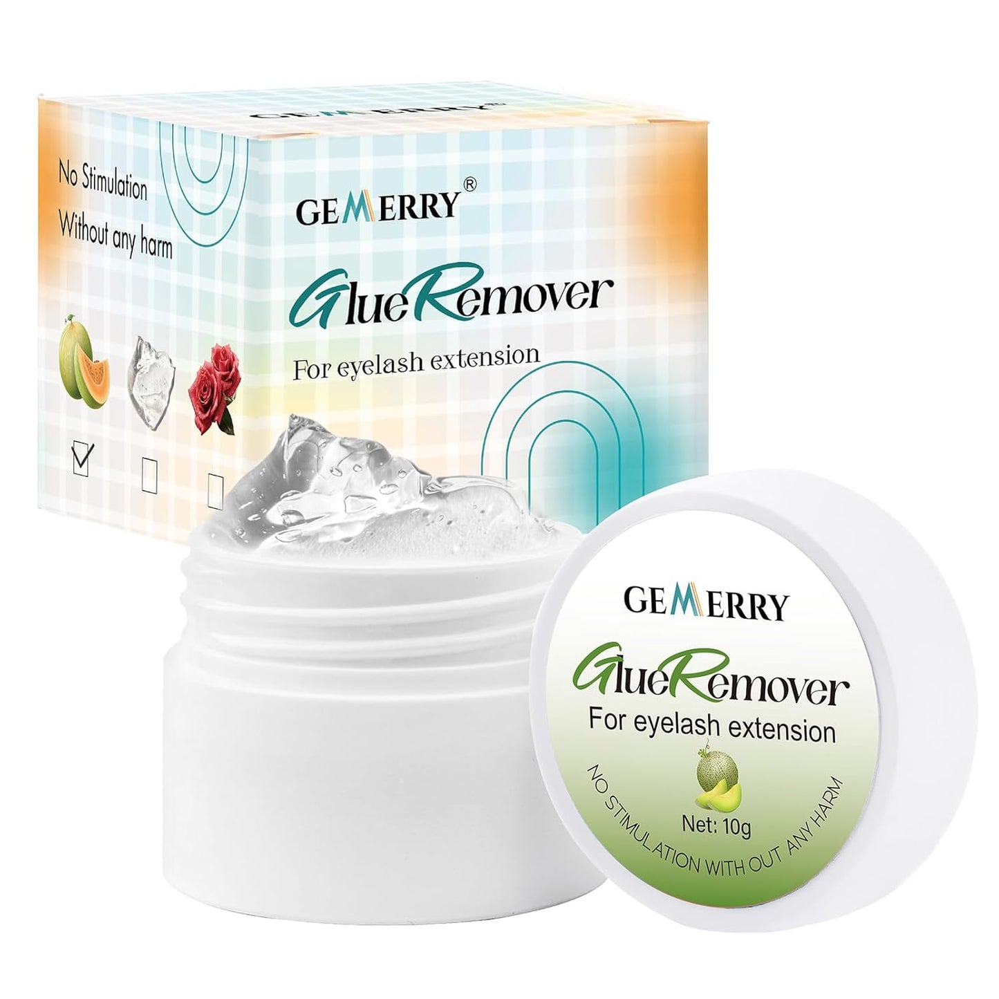 Fast-Acting Lash Extension Remover, Gentle Cream Formula, 10g - For Salon Use