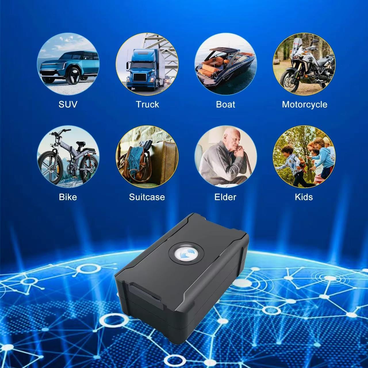 4G GPS Tracker for Vehicles: Real-Time Tracking, Strong Magnet, Long Battery Life – Up to 300 Days