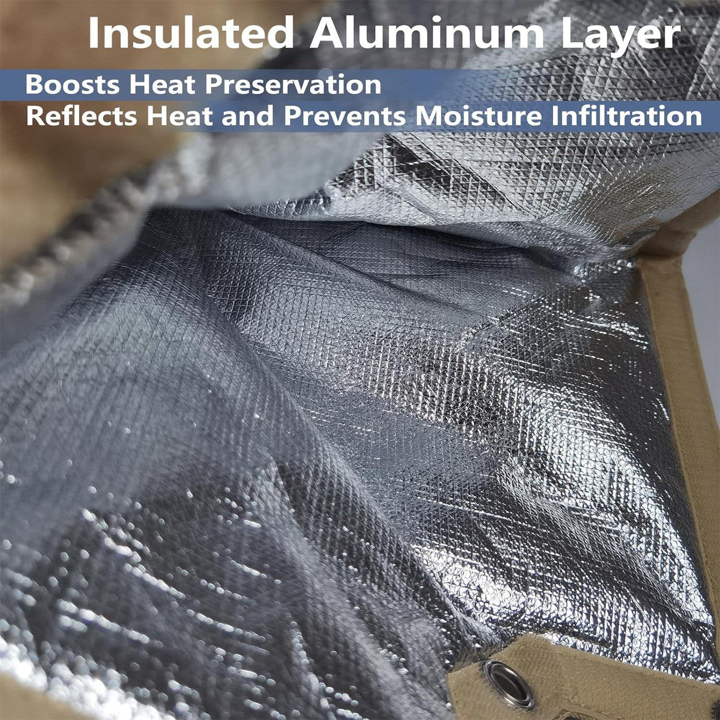 Protect Your Outdoor Plumbing with Insulated Pouch for Winter - Fits 13"W x 12"H Valves & Pumps