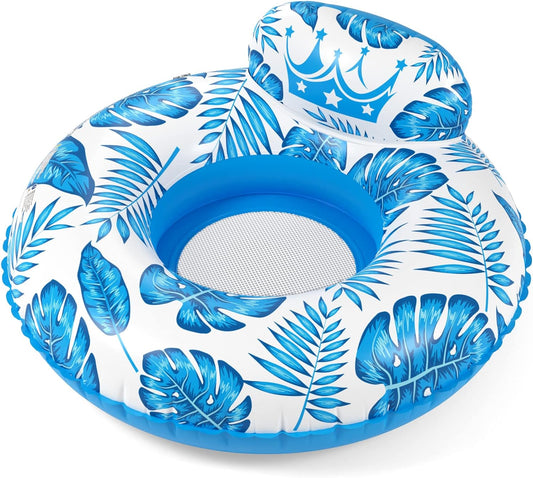 Ultimate Comfort Inflatable Pool Chair Float - Perfect for Pool, Lake, and Beach Relaxation