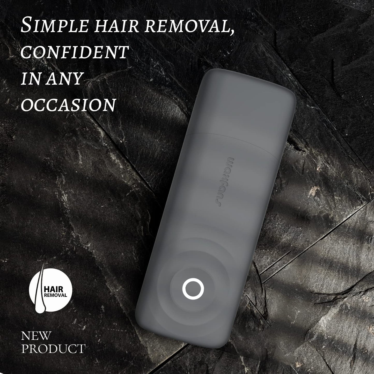 Smart Roll-On Wax Kit for Home Use: Automatic Temperature Control for Sensitive Skin