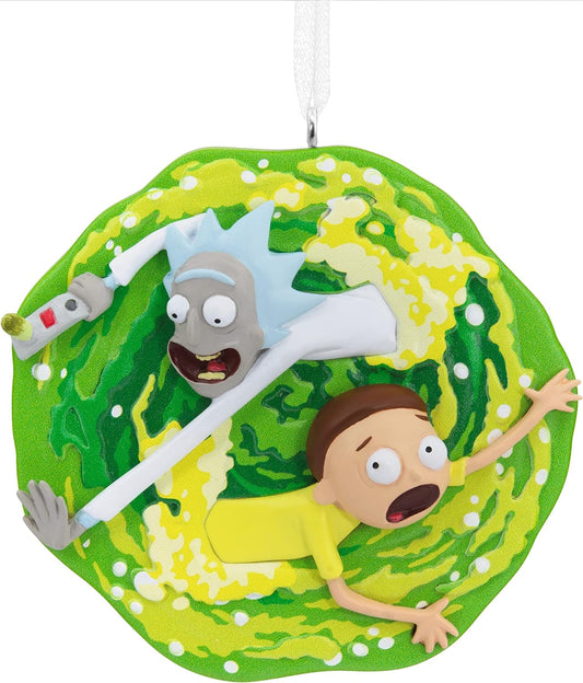 Dive Into the Holidays with the Rick and Morty Christmas Ornament: An Interdimensional Festive Decoration for Fans