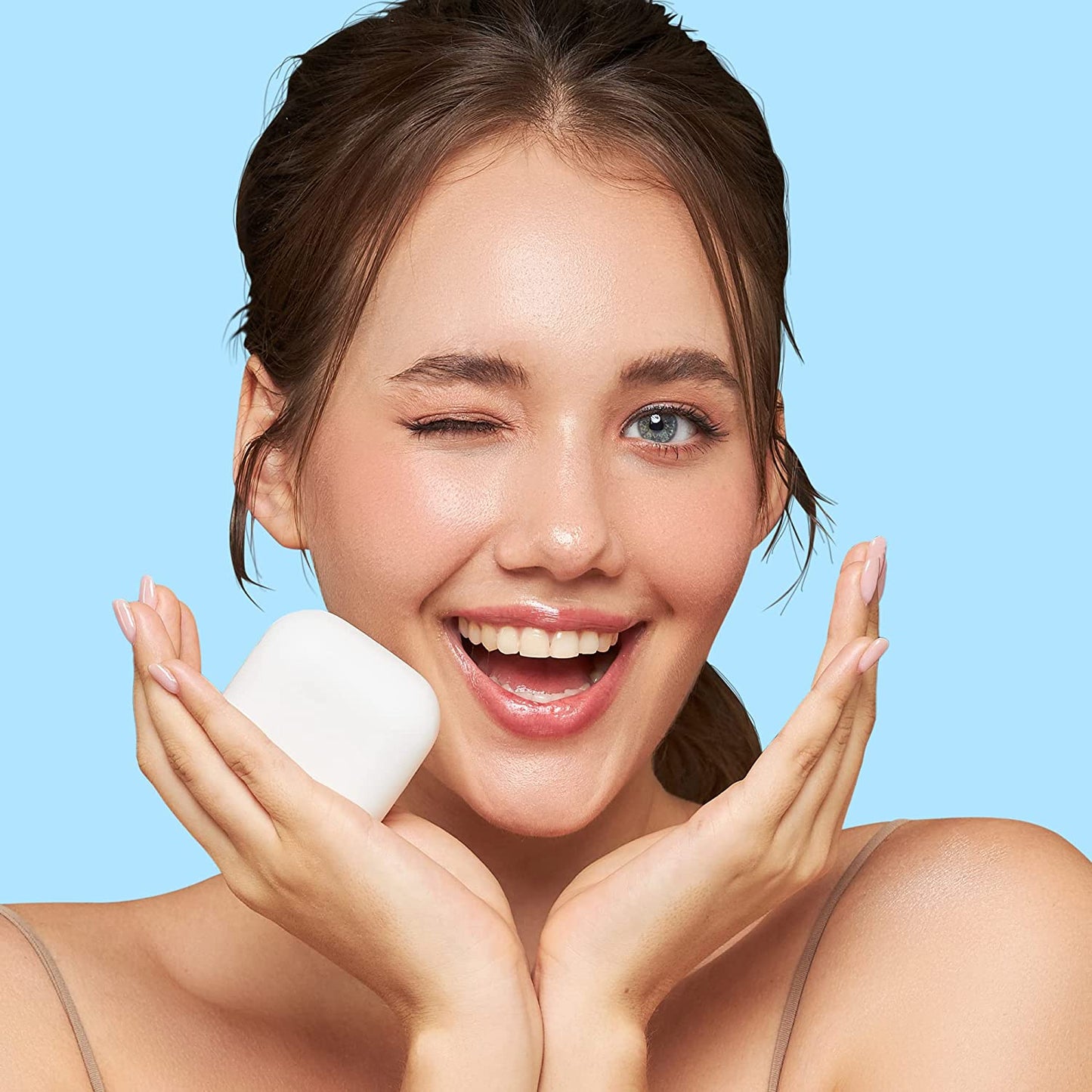 2pk 2.82 oz Kojic Acid & Glutathione Skin Brightening Body/Face Bar Soap