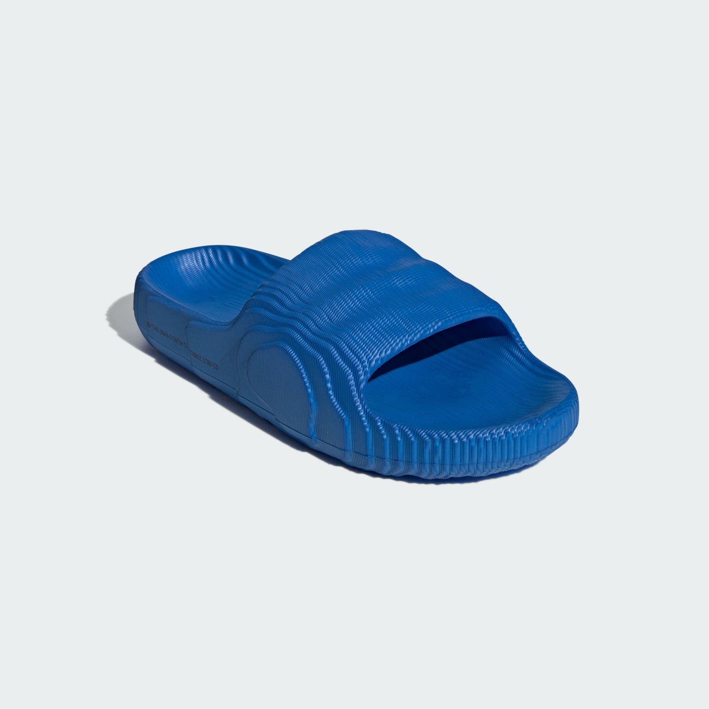 adidas Adilette 22 Slides Men's Size 10: Futuristic Comfort in Blue