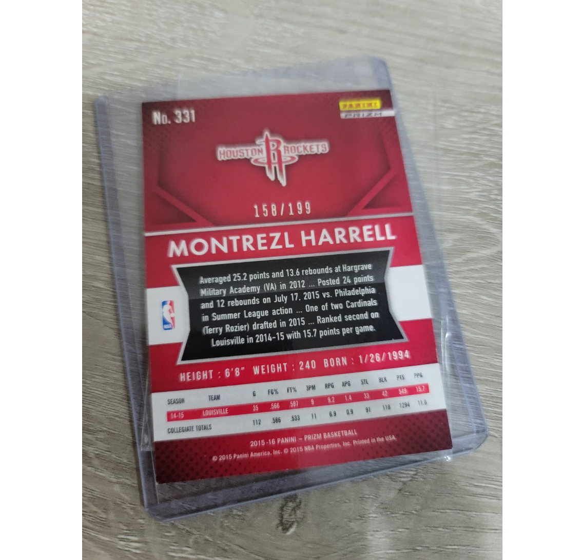 Montrezl Harrell 2015 Prizm #331 Light Blue 158/199 Rookie