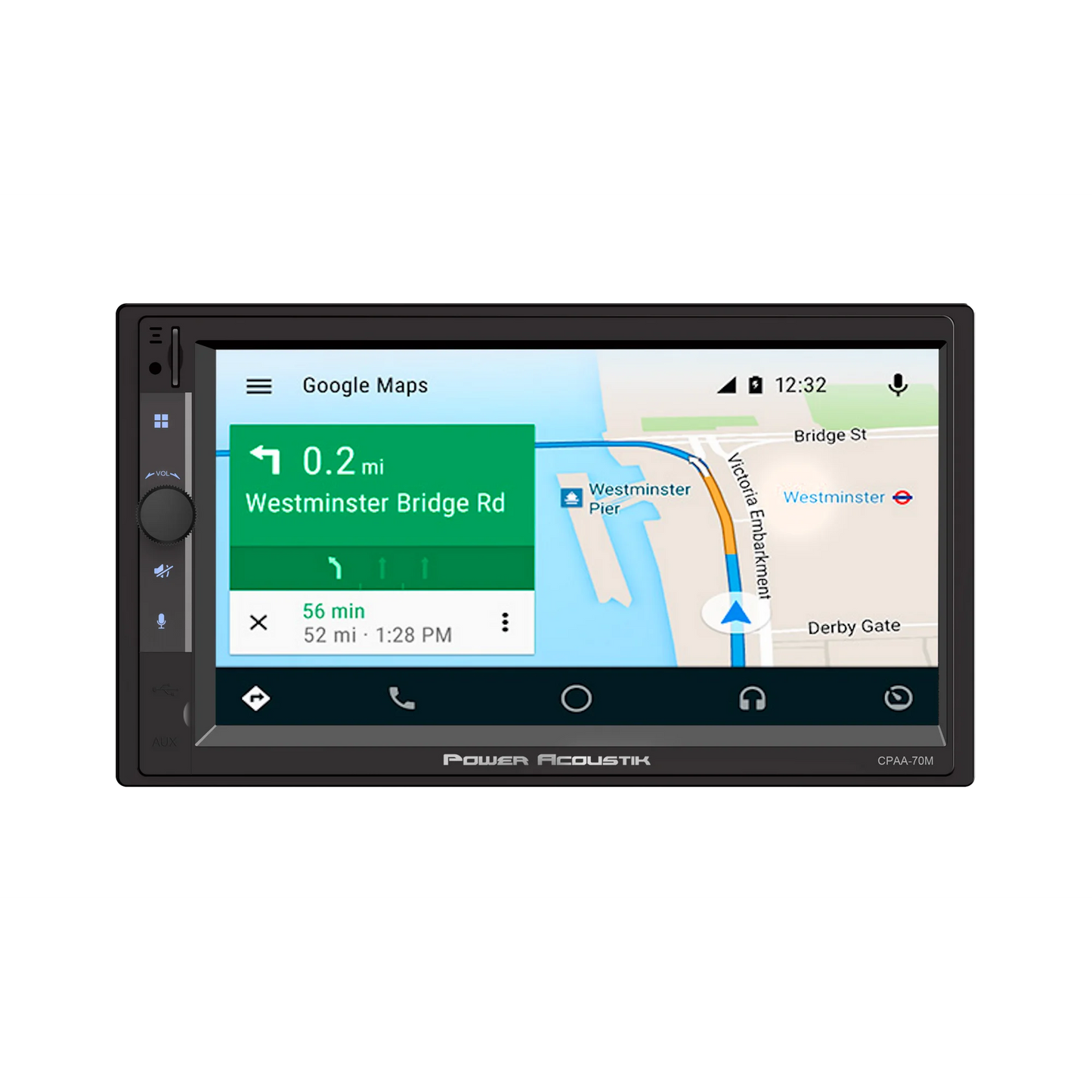 Complete Car Audio Upgrade: Car Play/Android Auto 7" Touchscreen & 6.5" Speakers