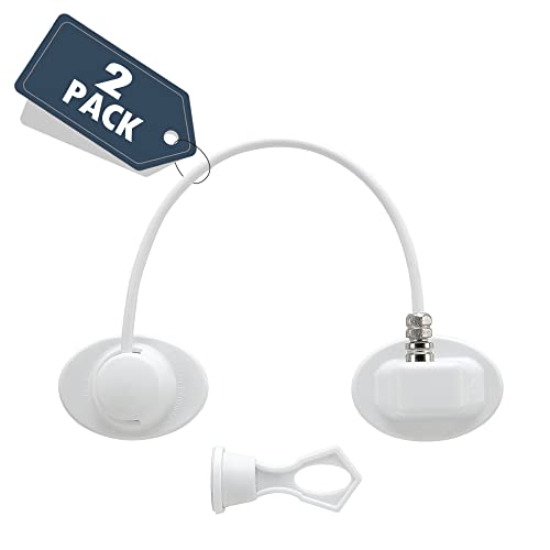 2pk Child Proof Lock w/ Strong Adhesive for Refrigerators, Cabinets, & More