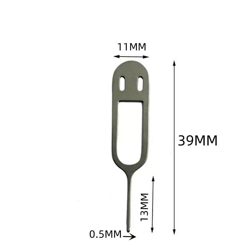 10-Pack SIM Card Removal Tool: Versatile Ejector for iPhone, iPad, Samsung Galaxy, and All Smartphone Models