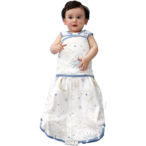 2pk 1 TOG Rated Sleep Sack Swaddle Sleeping Bag Wearable Blanket
