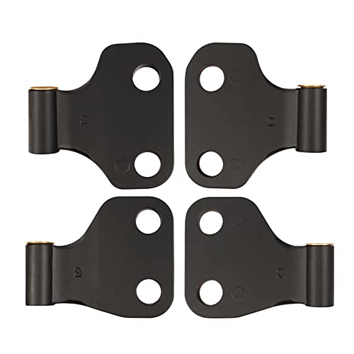 Hooke Road Wrangler Body Door Hinge Set Compatible with Jeep Wrangler JL 2-Door 2018-2023 (Set of 4 Hinges)
