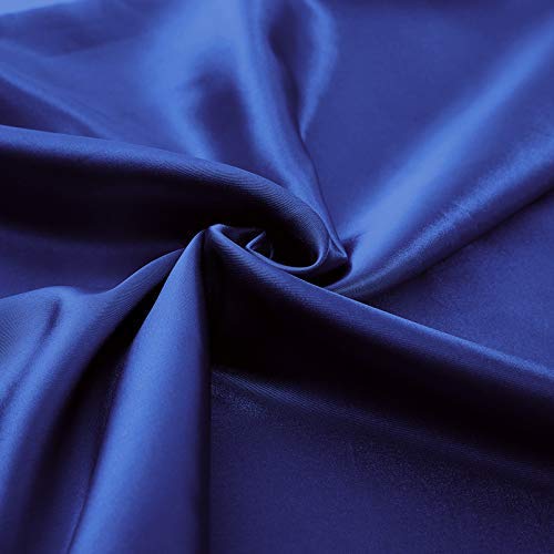 20"x54" Navy Blue Super Soft Silky Satin Body Pillow Cover w/ Envelope Closure
