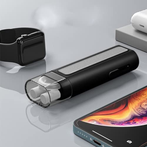 ecomlab kit 6 Multi-Function Cleaning Tools for Airpods, Brush Pen Shape Helpful to Clean cellphones, AirPods, Computers, Earbuds, laptops, Keyboards, Charging Ports, and Other Electronic Devices.