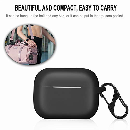 LiZHi for Airpods Pro 2nd Generation Case Cover 2022, Soft Silicone Skin Cover Shock-Absorbing Protective Case with Keychain for New Apple Airpods Pro 2 Case